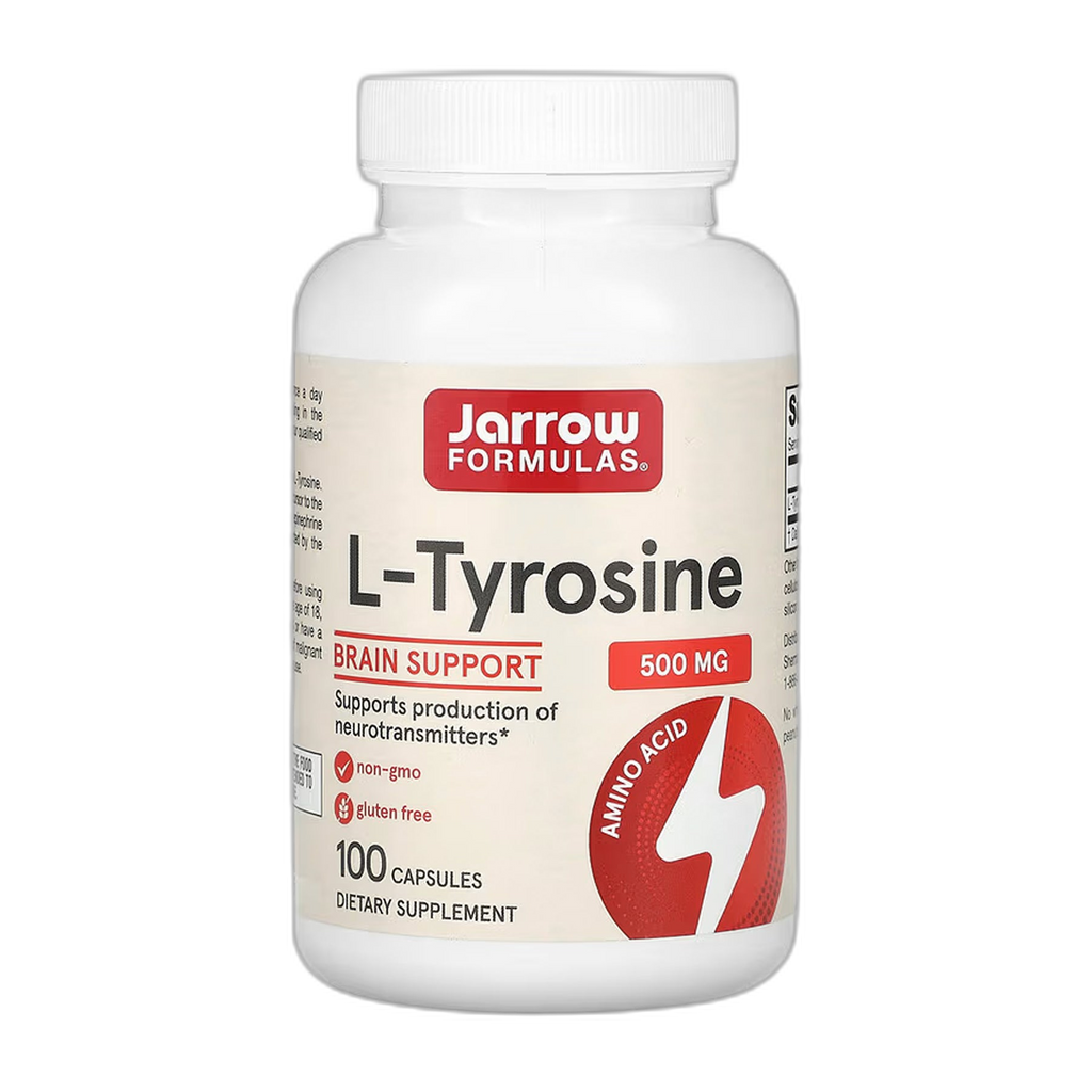 L-тирозин 500 мг - 100 капсул - Jarrow Formulas