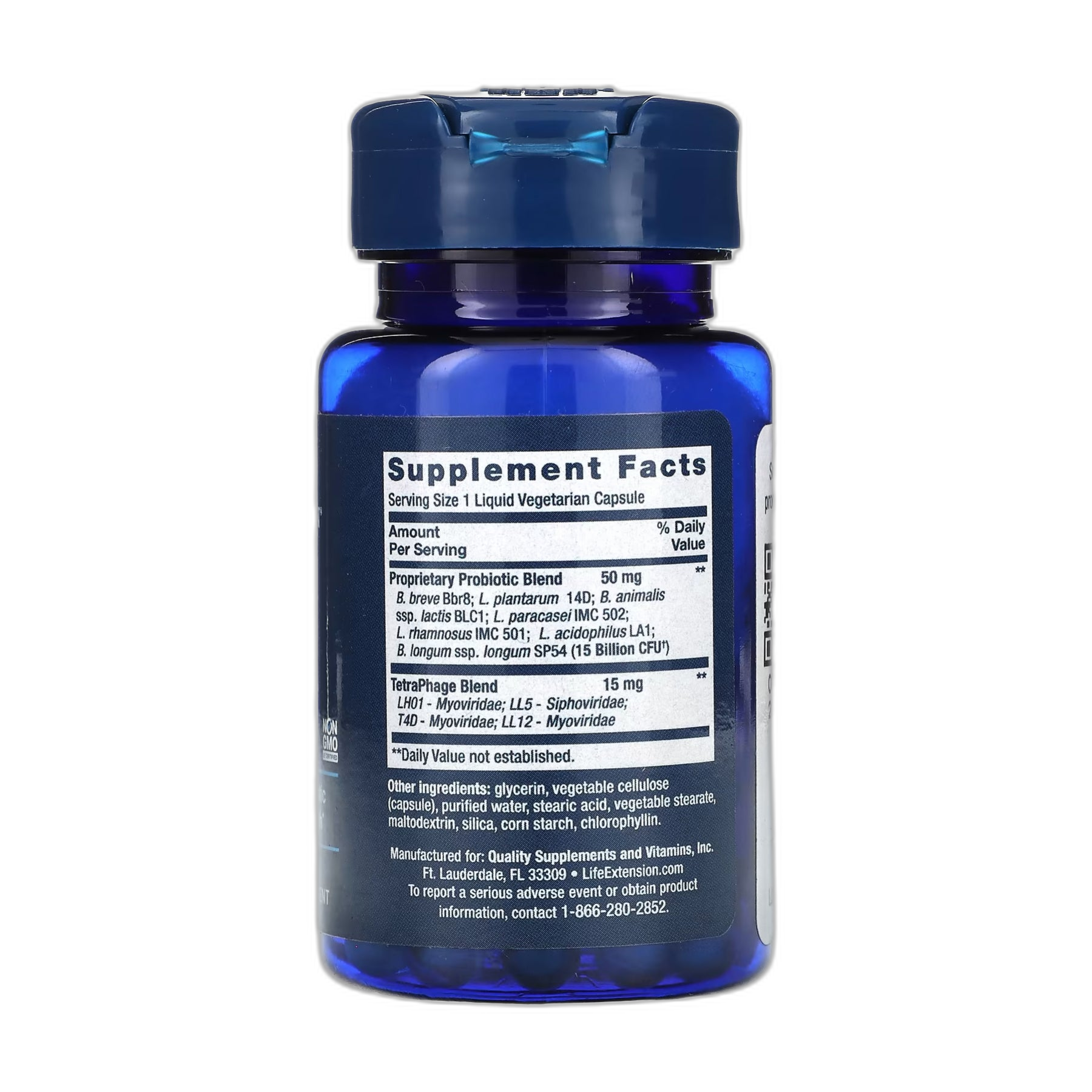 LE FLORASSIST® GI with Phage Technology - 30 vcaps - Life Extension