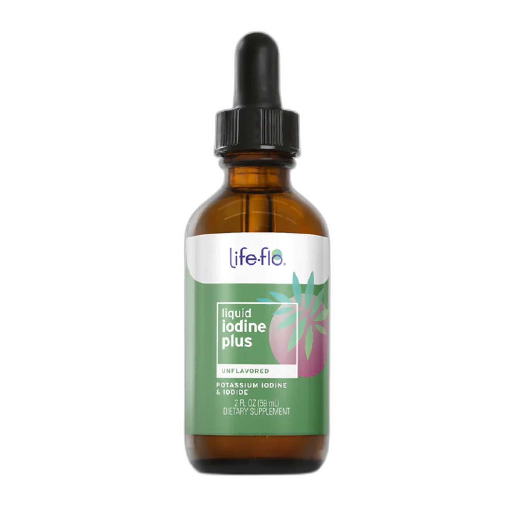 Liquid Йод плюс - 2fl oz - Life-flo — фото 2