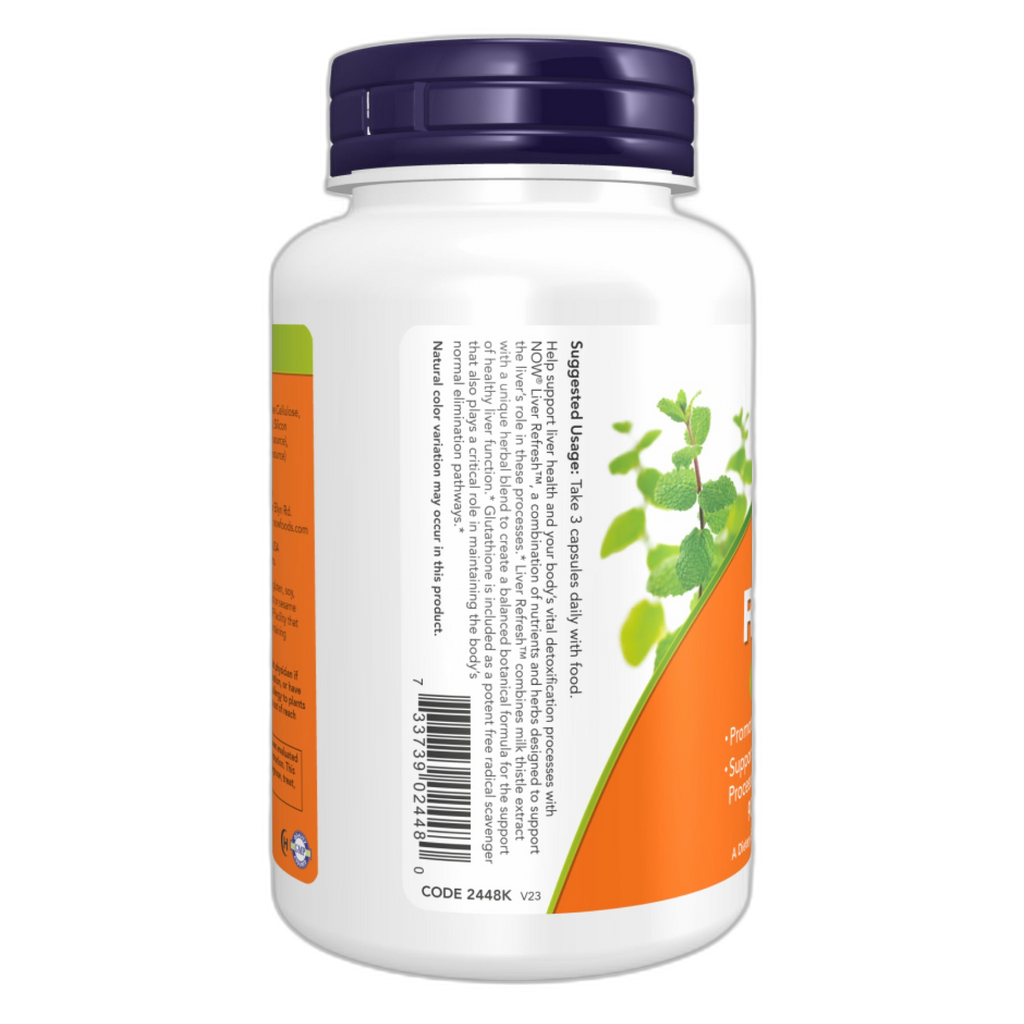 Печінка Рефреш - - Now Foods