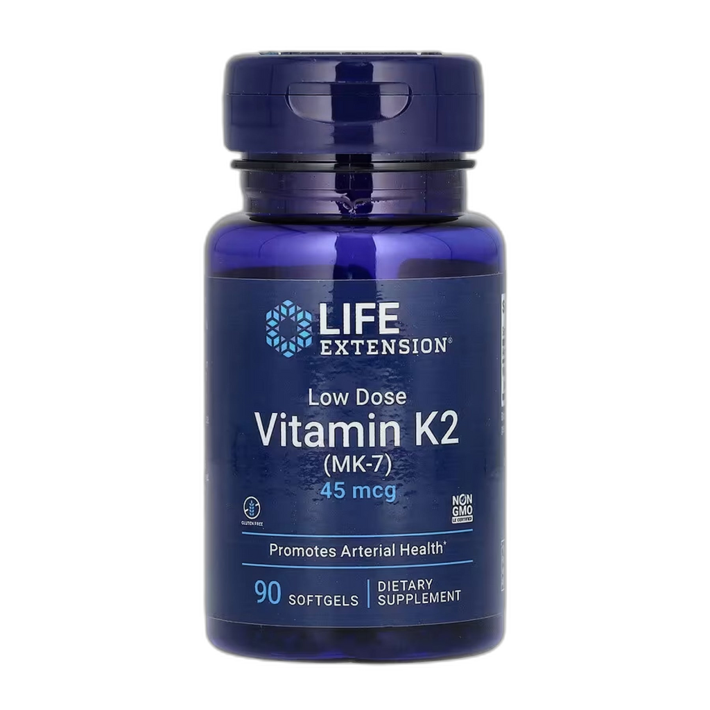 Low Dose Вітамін K2 45 мкг - 90 капсул - Life Extension