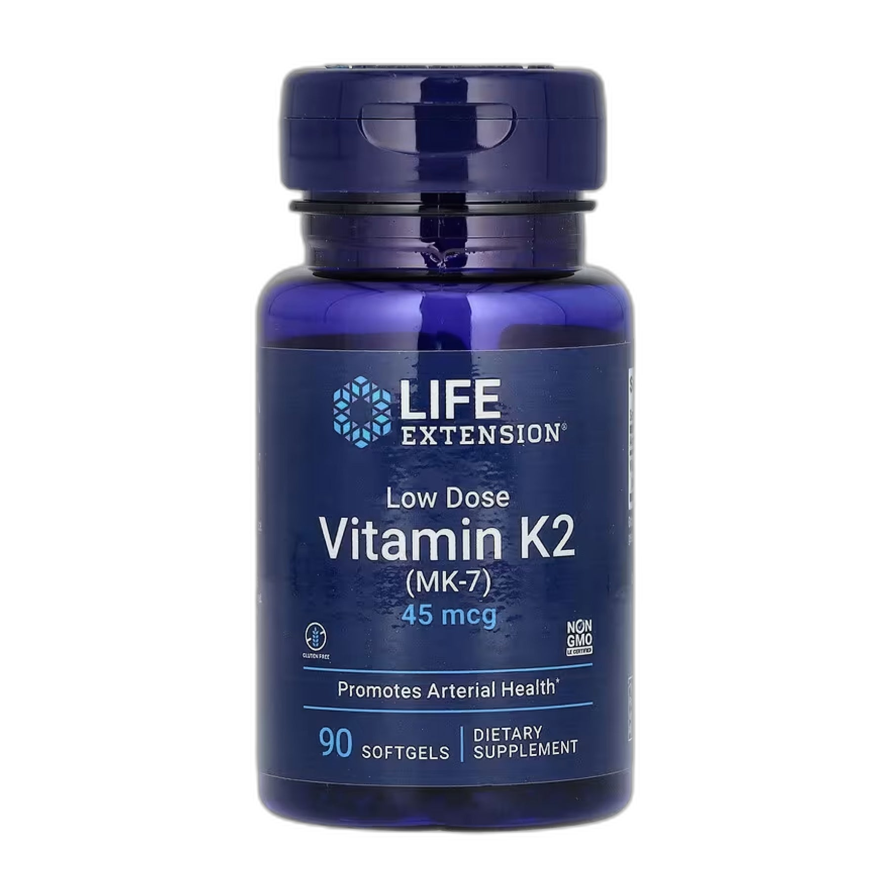 Low Dose Вітамін K2 45 мкг - 90 капсул - Life Extension