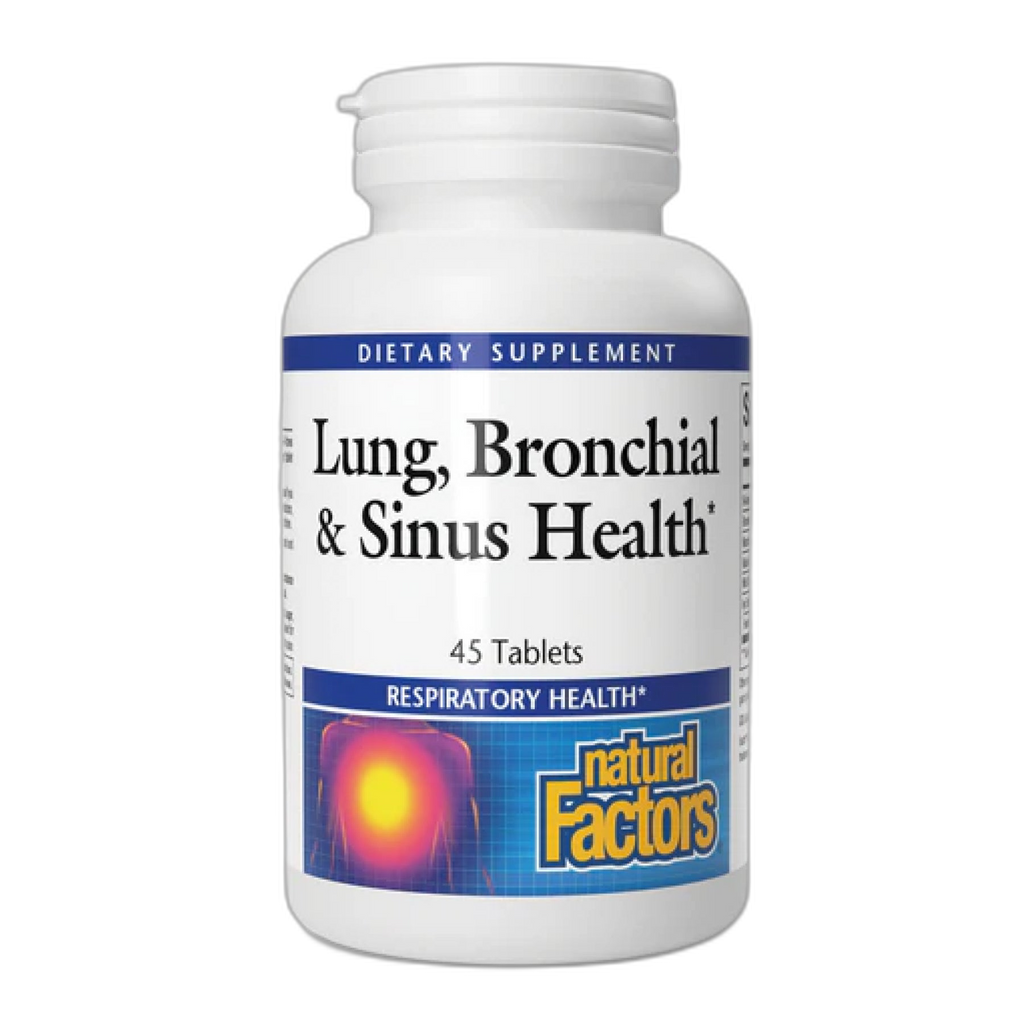 Lung, Bronchial та Sinus Health - 45 таблеток - Natural Factors