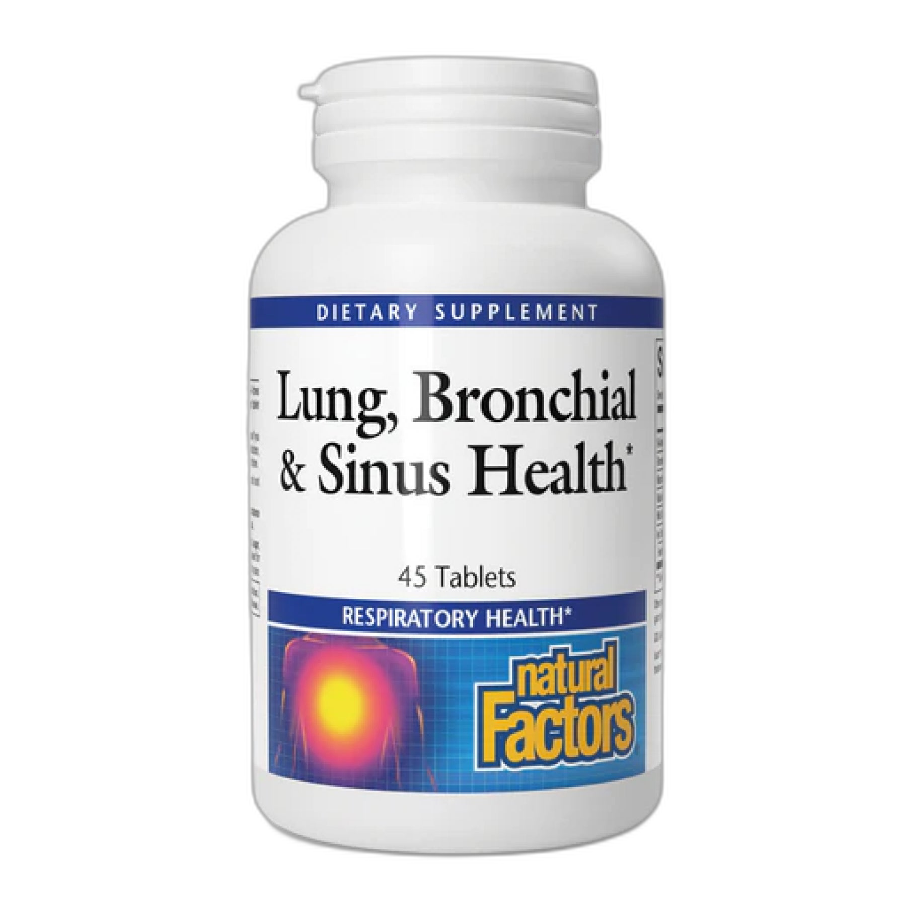 Lung, Bronchial та Sinus Health - 45 таблеток - Natural Factors