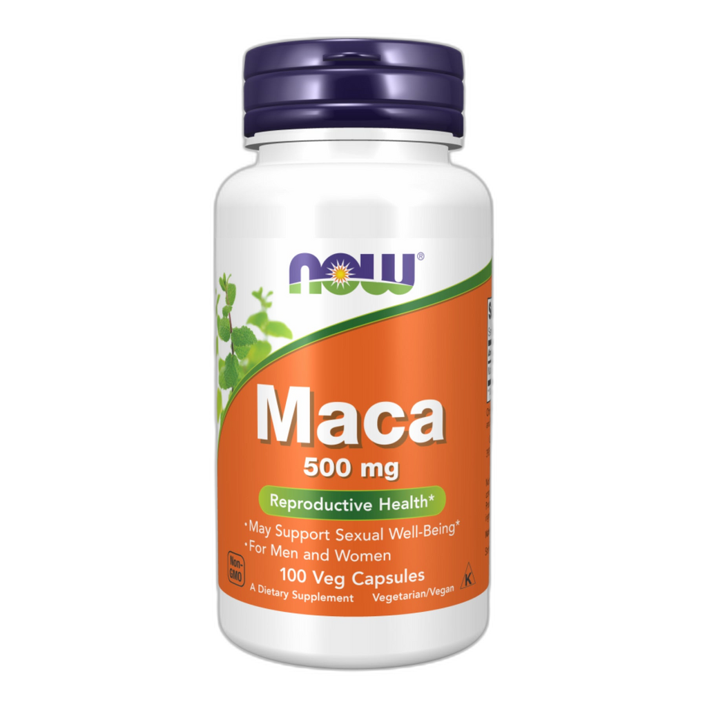 Мака 500 мг - 100 капсул - Now Foods