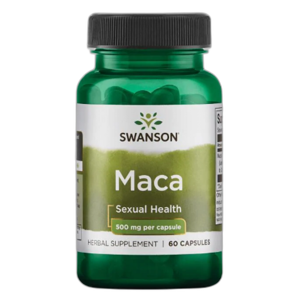 Мака 500 мг - 60 капсул - Swanson