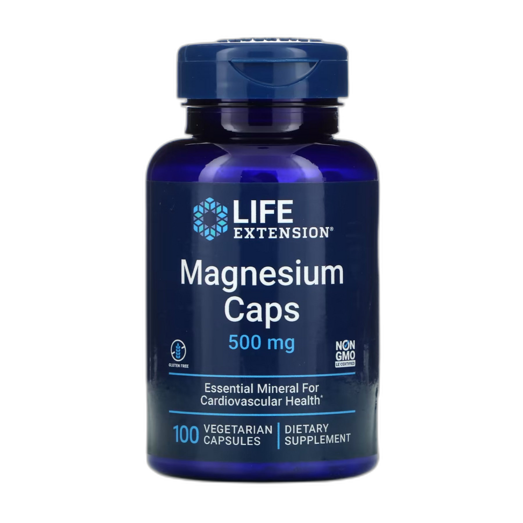 Магній Caps 500 мг - 100 капсул - Life Extension