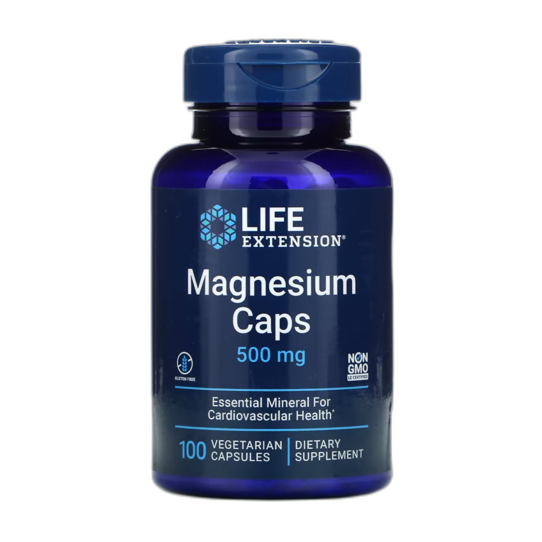 Магній Caps 500 мг - 100 капсул - Life Extension