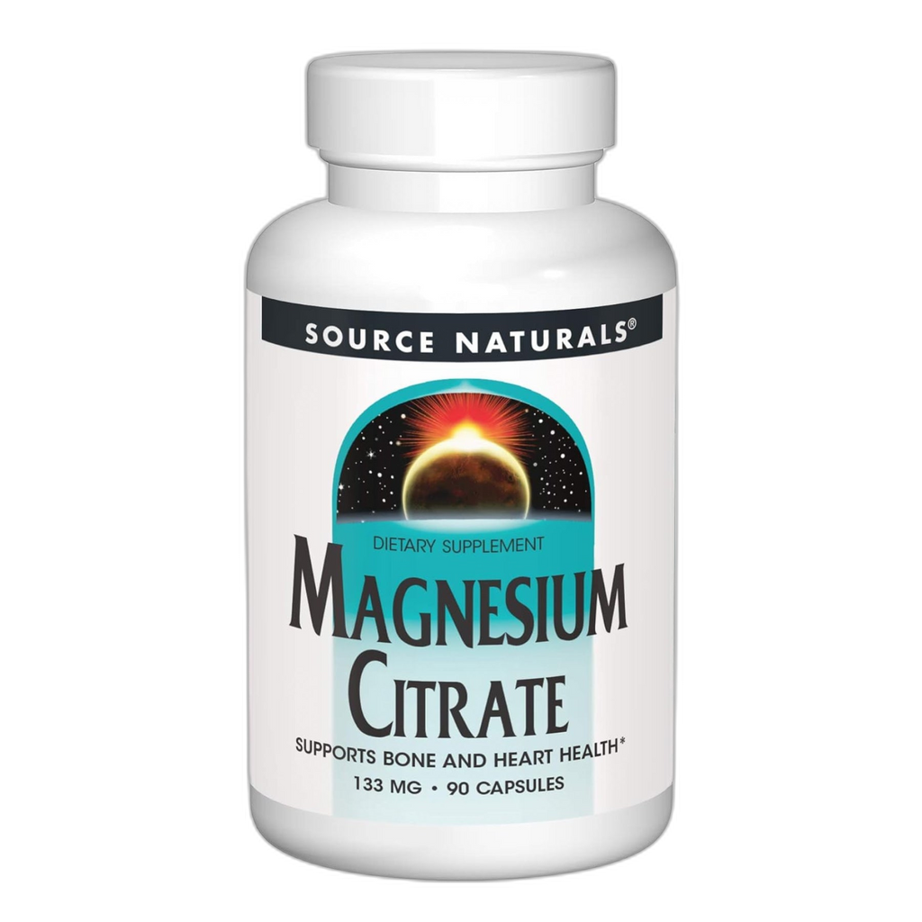 Цитрат магнію 133 мг - 90 капсул - Source Naturals
