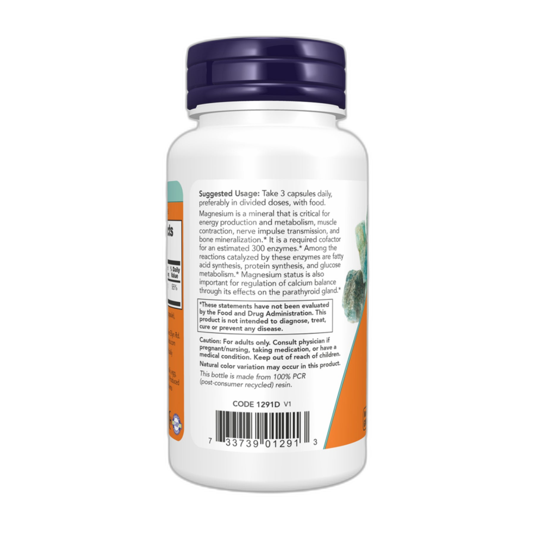 Now Foods Магній цитрат 60 капсул