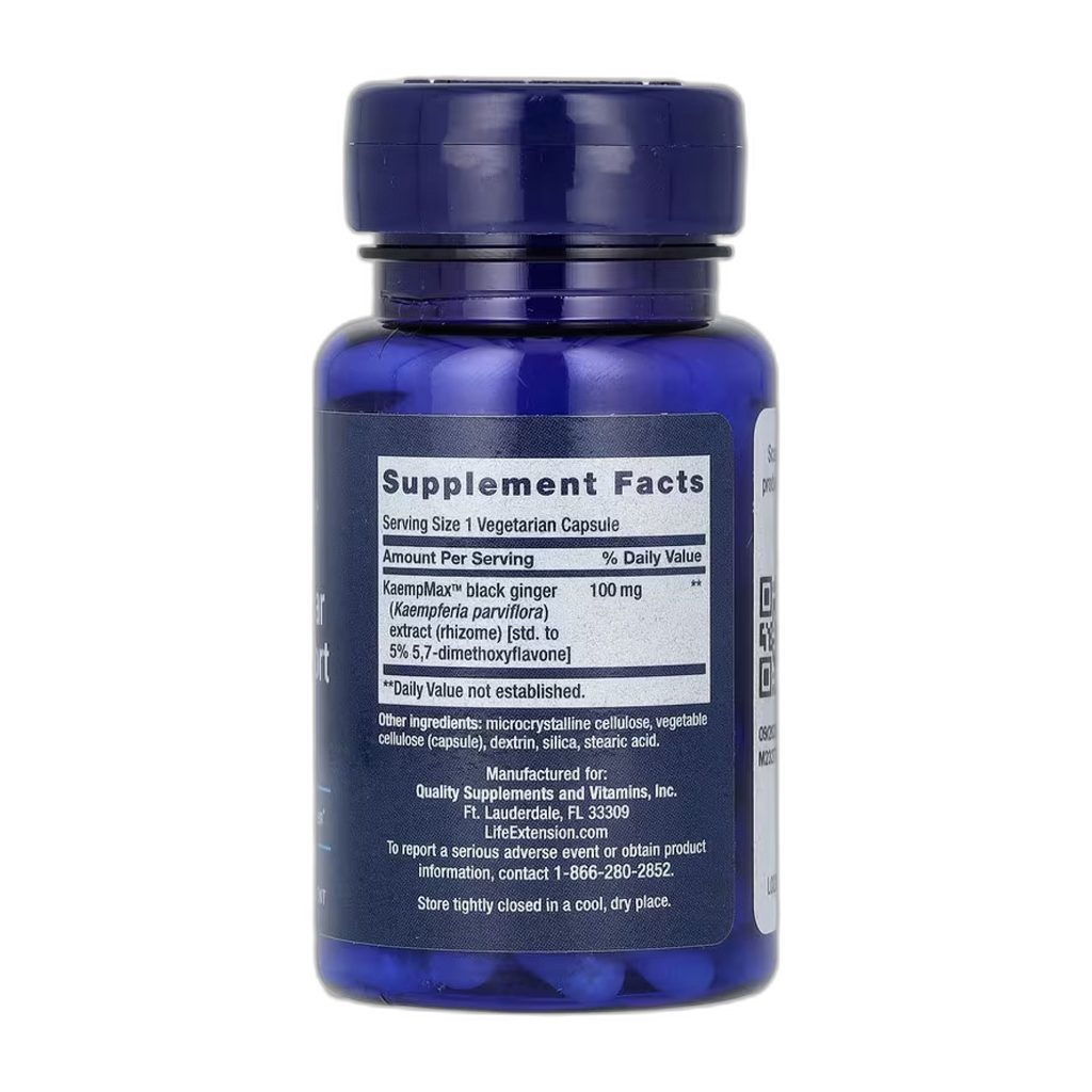Male Vascular Sexual Support - 30 caps - Life Extension