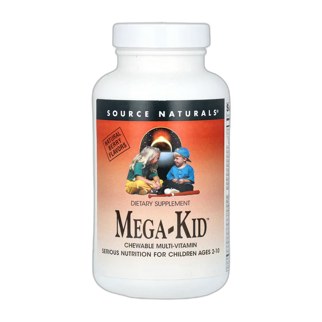 Мега-Дитячий™ - 120 Вафер ягода - Source Naturals