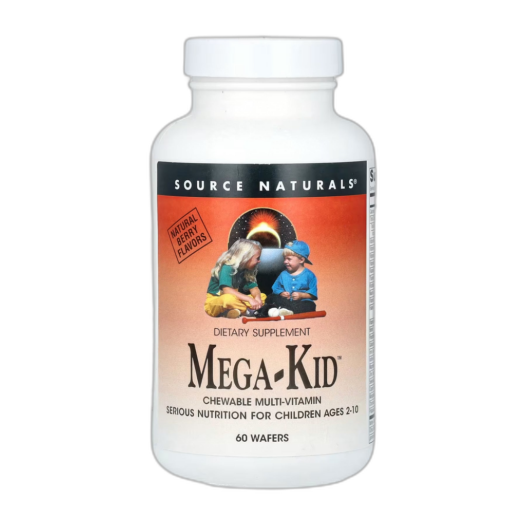 Мега-Дитячий™ - 60 Вафер ягода - Source Naturals