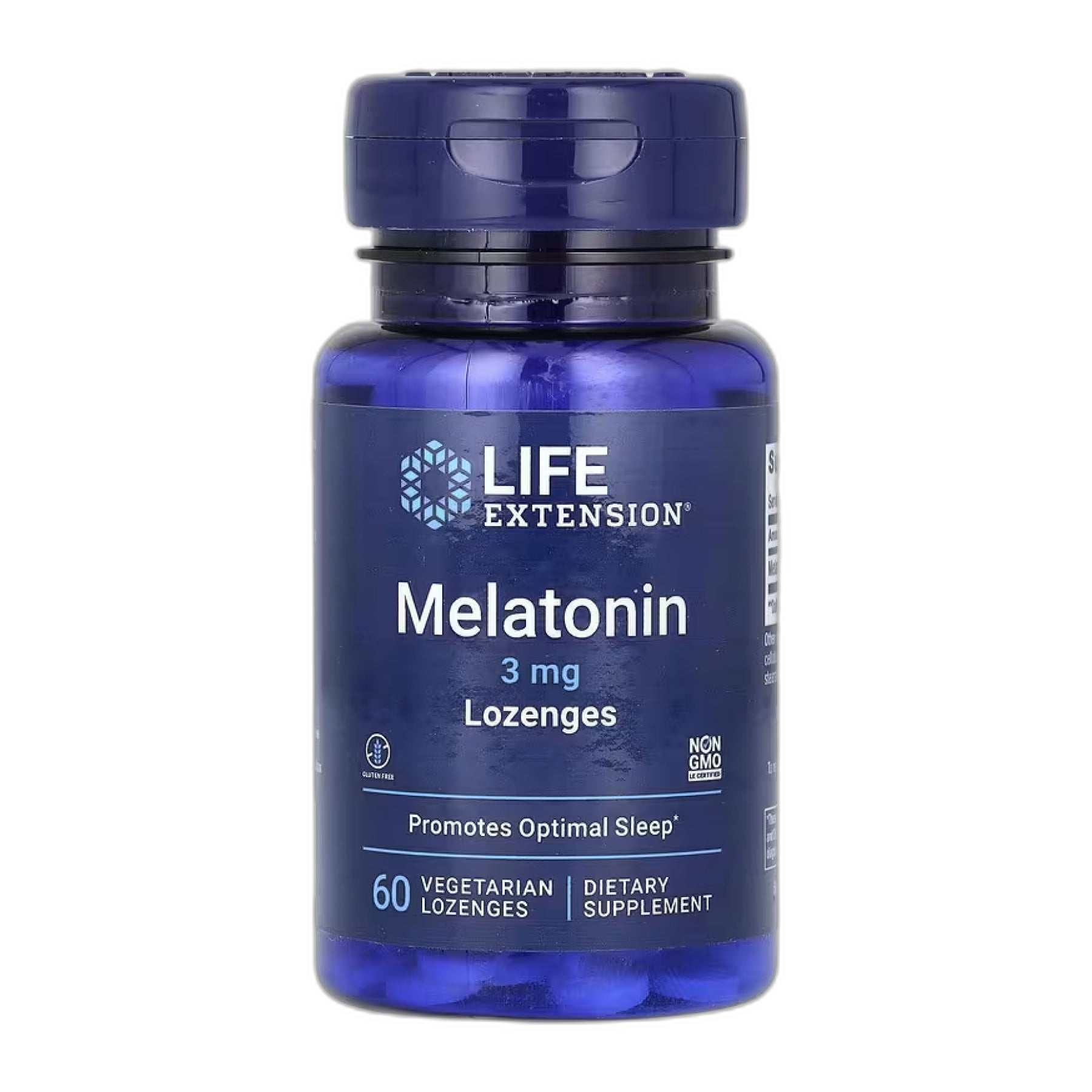 Мелатонін 3 мг - 60 vegetarian lozenges - Life Extension