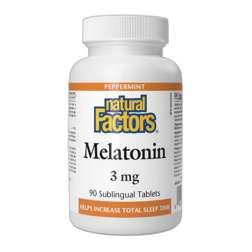 Мелатонін 3 мг - 90 таблеток - Natural Factors
