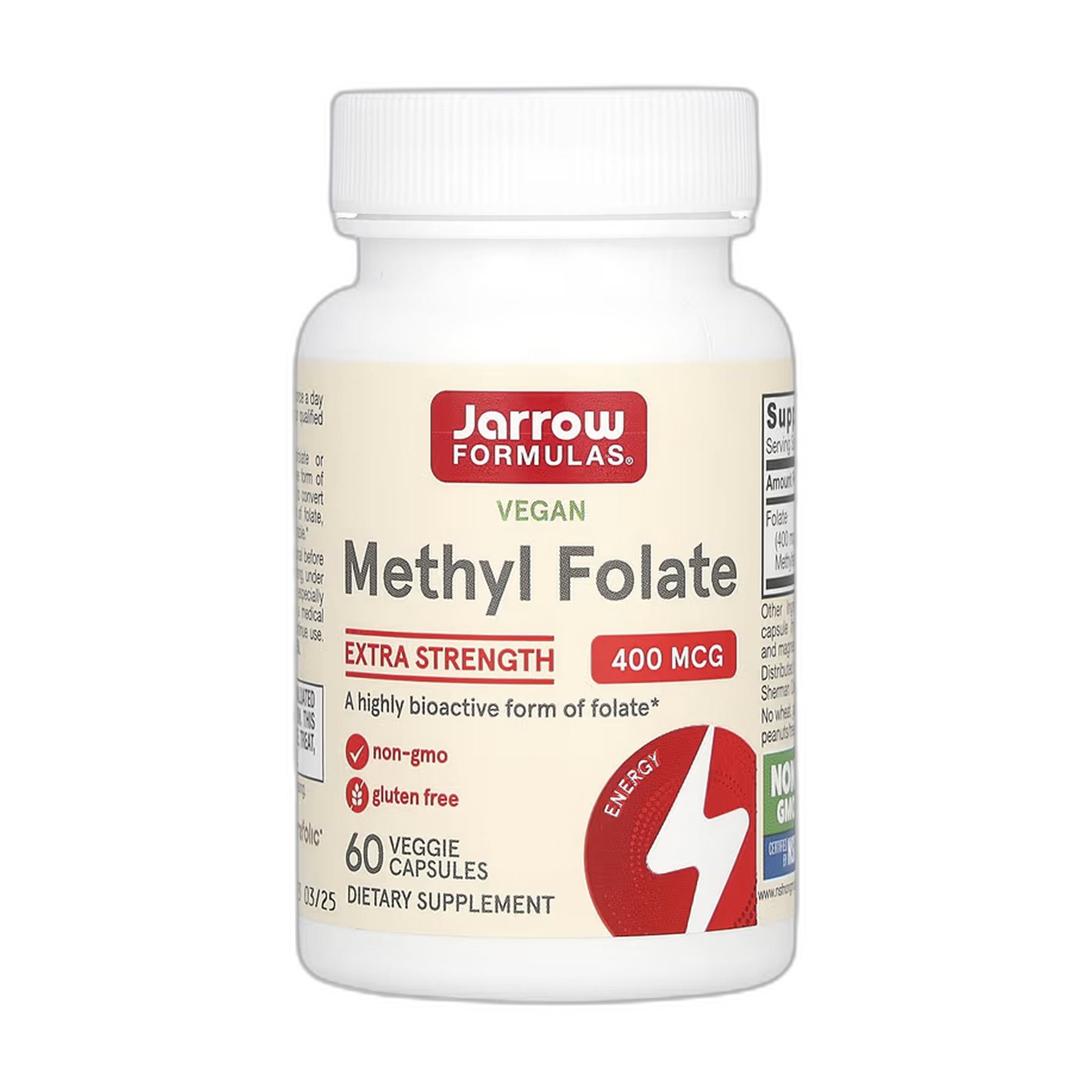 Methyl Фолат - 60 капсул - Jarrow Formulas