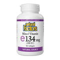 Mixed Вітамін E 134 мг (200 МО) - 90 капсул - Natural Factors