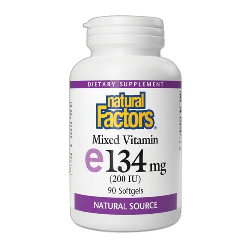 Mixed Вітамін E 134 мг (200 МО) - 90 капсул - Natural Factors