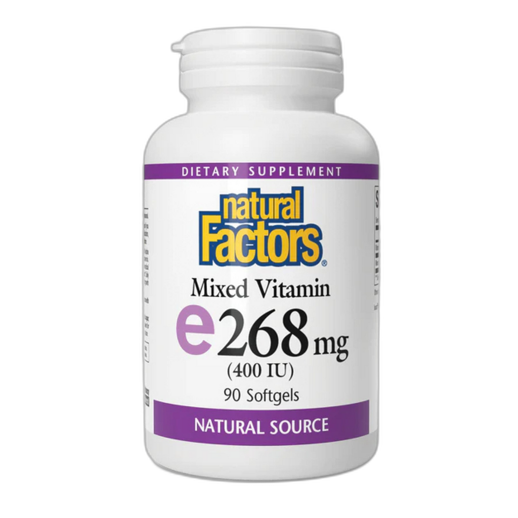 Mixed Вітамін E 268 мг (400 МО) - 90 капсул - Natural Factors