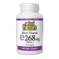 Mixed Вітамін E 268 мг (400 МО) - 90 капсул - Natural Factors