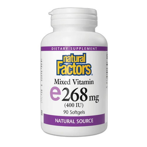Mixed Вітамін E 268 мг (400 МО) - 90 капсул - Natural Factors