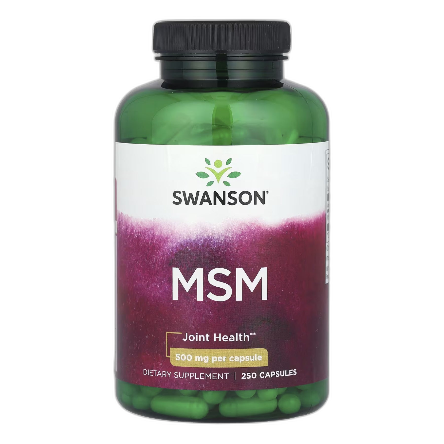 МСМ 500 мг - 250 капсул - Swanson