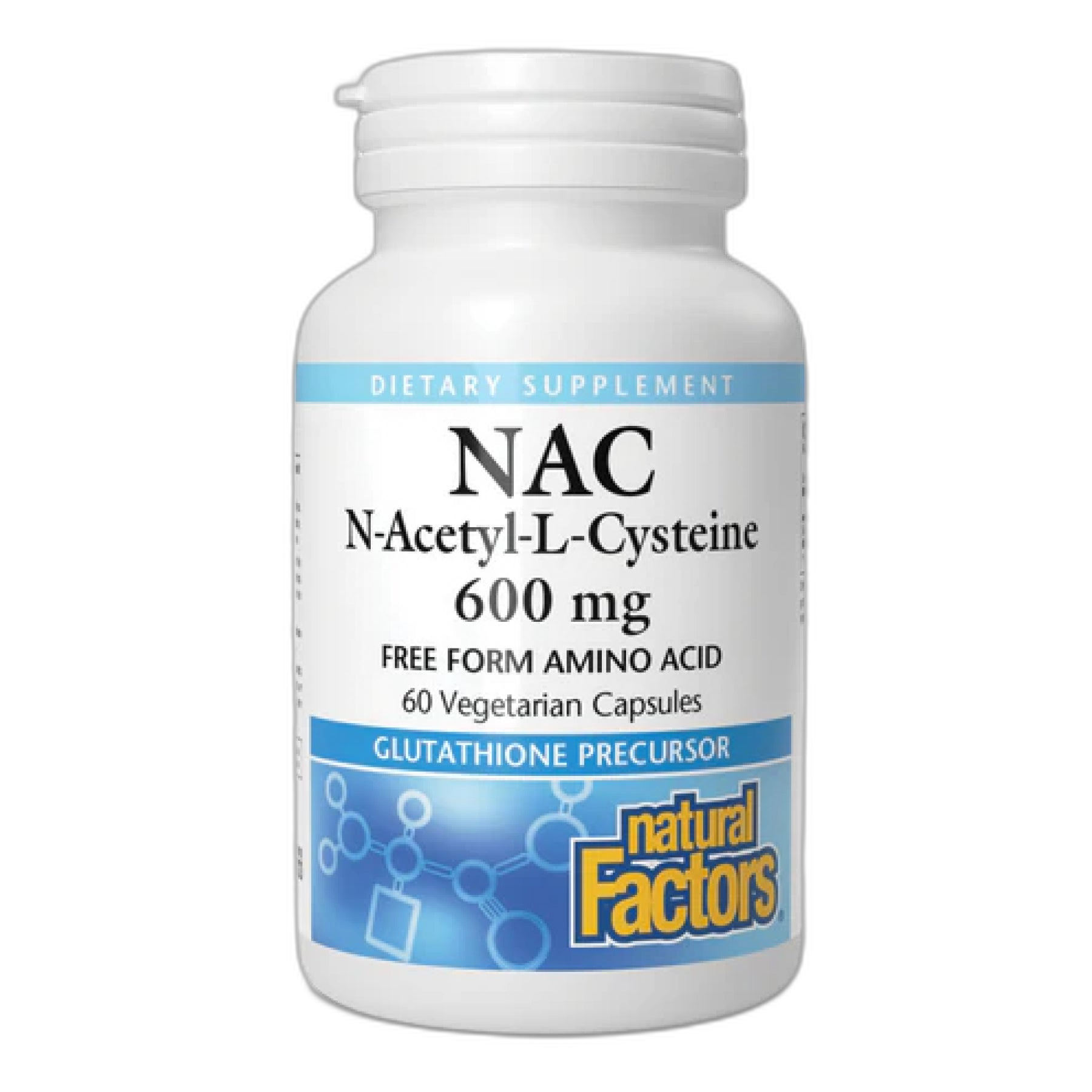 N-Acetyl-L-Cysteine Amino Acid 600 мг - 60 капсул - Natural Factors