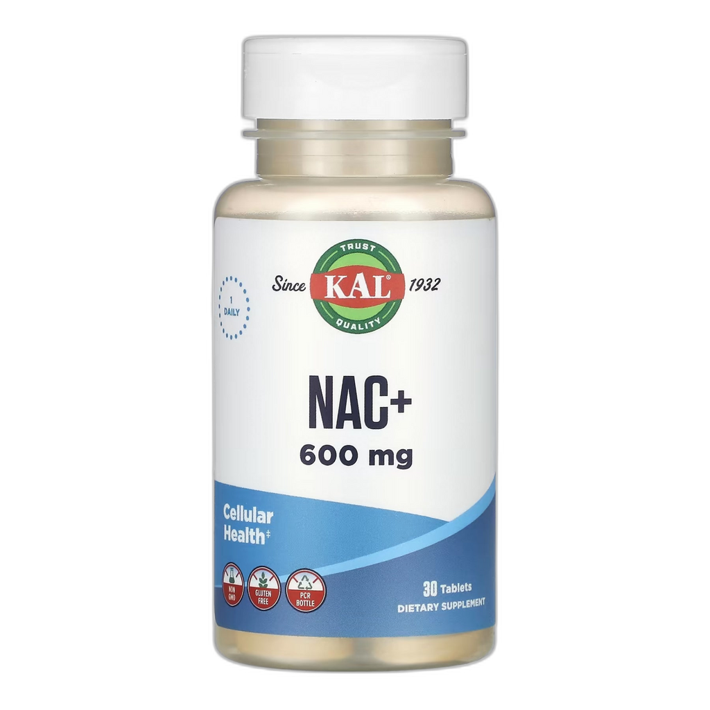 NAC+ 600 мг - 30 капсул - KAL
