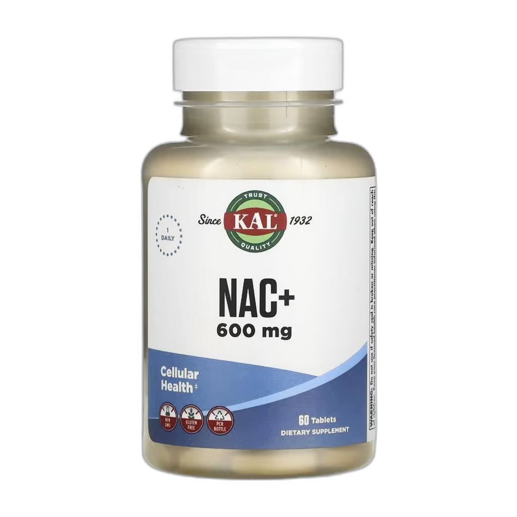 NAC+ 600 мг - 60 таблеток - KAL