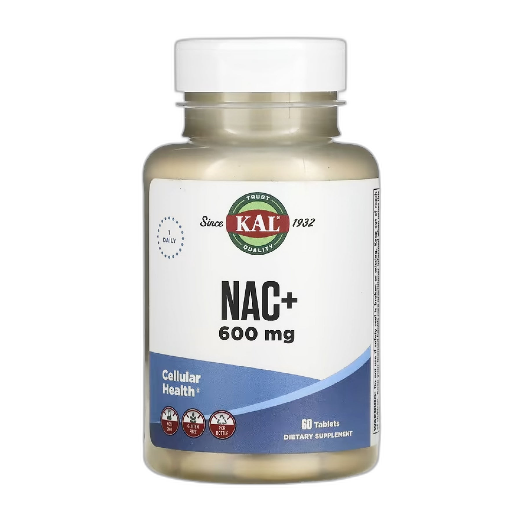 NAC+ 600 мг - 60 таблеток - KAL