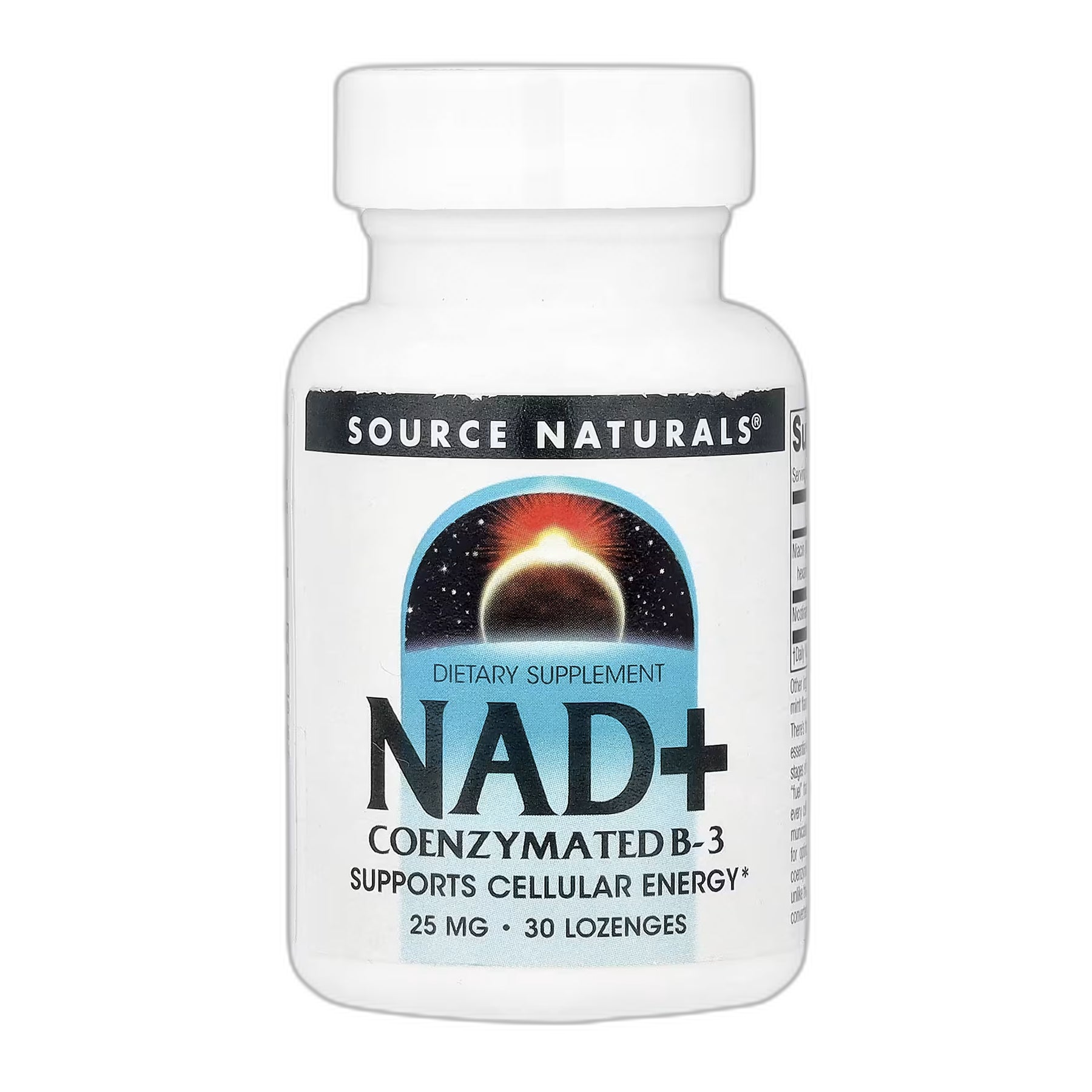 NAD+ Коензиматед™ B-3 - 30 Льодяники - Source Naturals