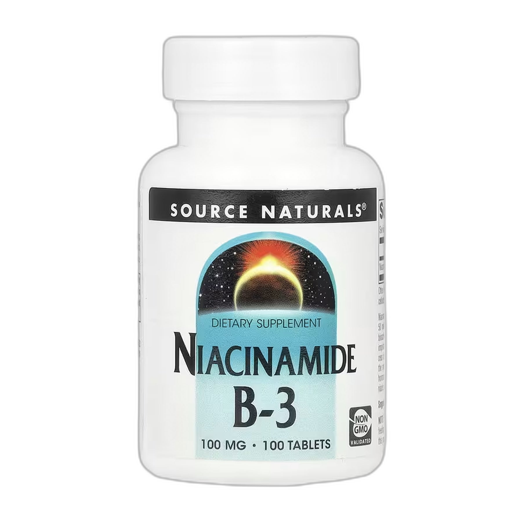 Ніацинамід B-3 100 мг - 100 таблеток - Source Naturals