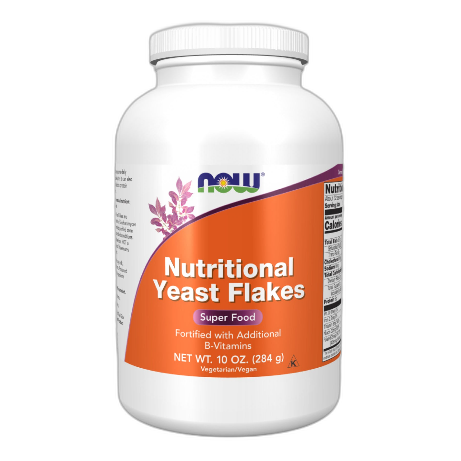 Нутрітіонал Дріжджі Флакес - 284 г - Now Foods