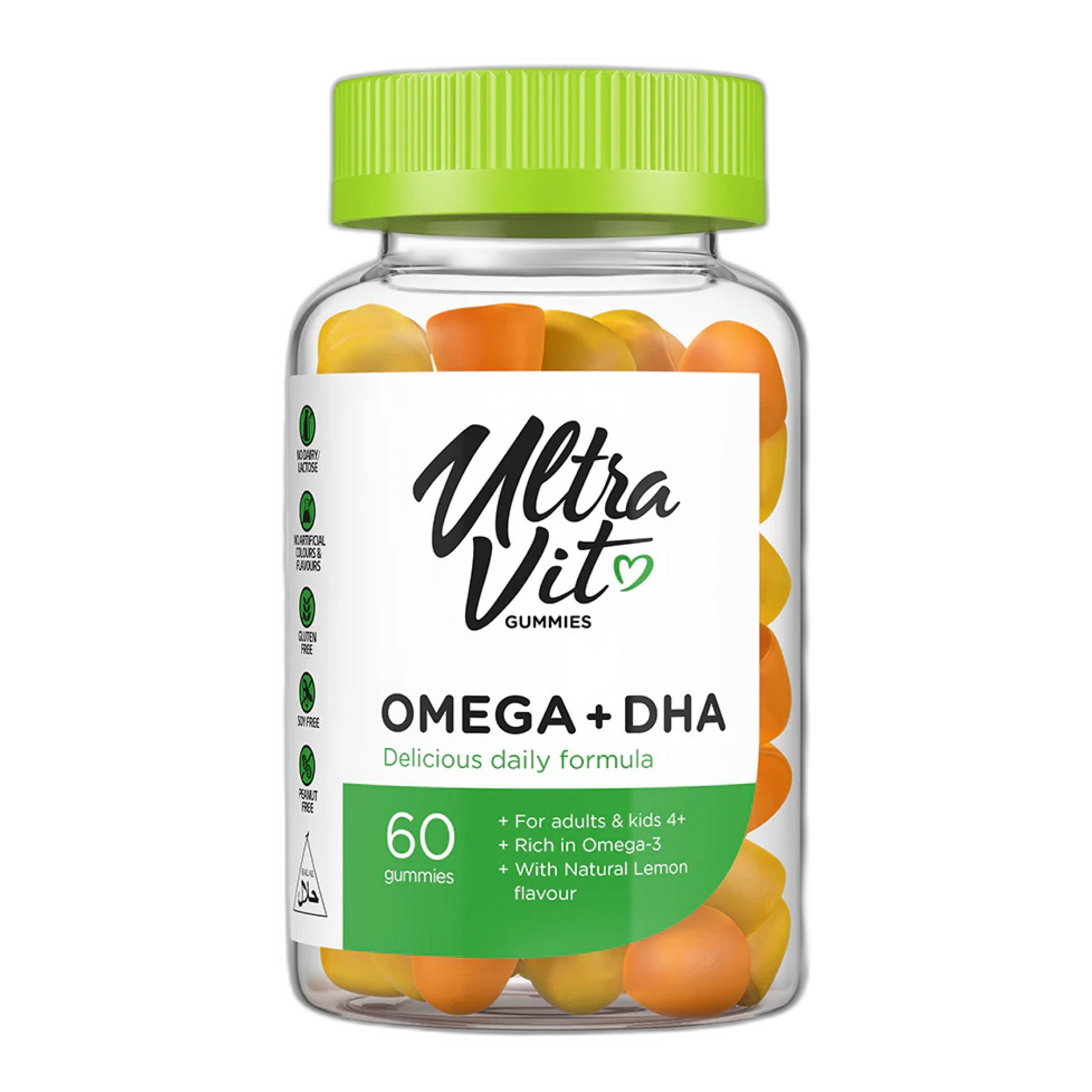 Омега-3 + DHA 60 цукерок - VPLab