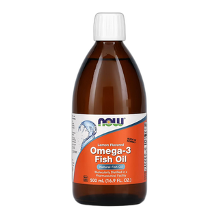 Омега-3 риб'ячий жир рідкий - 500 мл - Now Foods