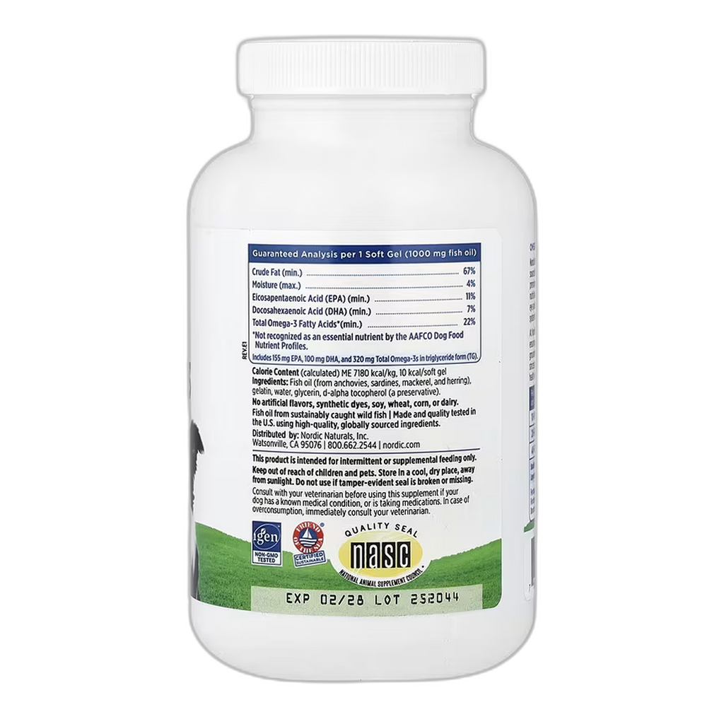 Омега-3 Pet - 180 капсул - Nordic Naturals