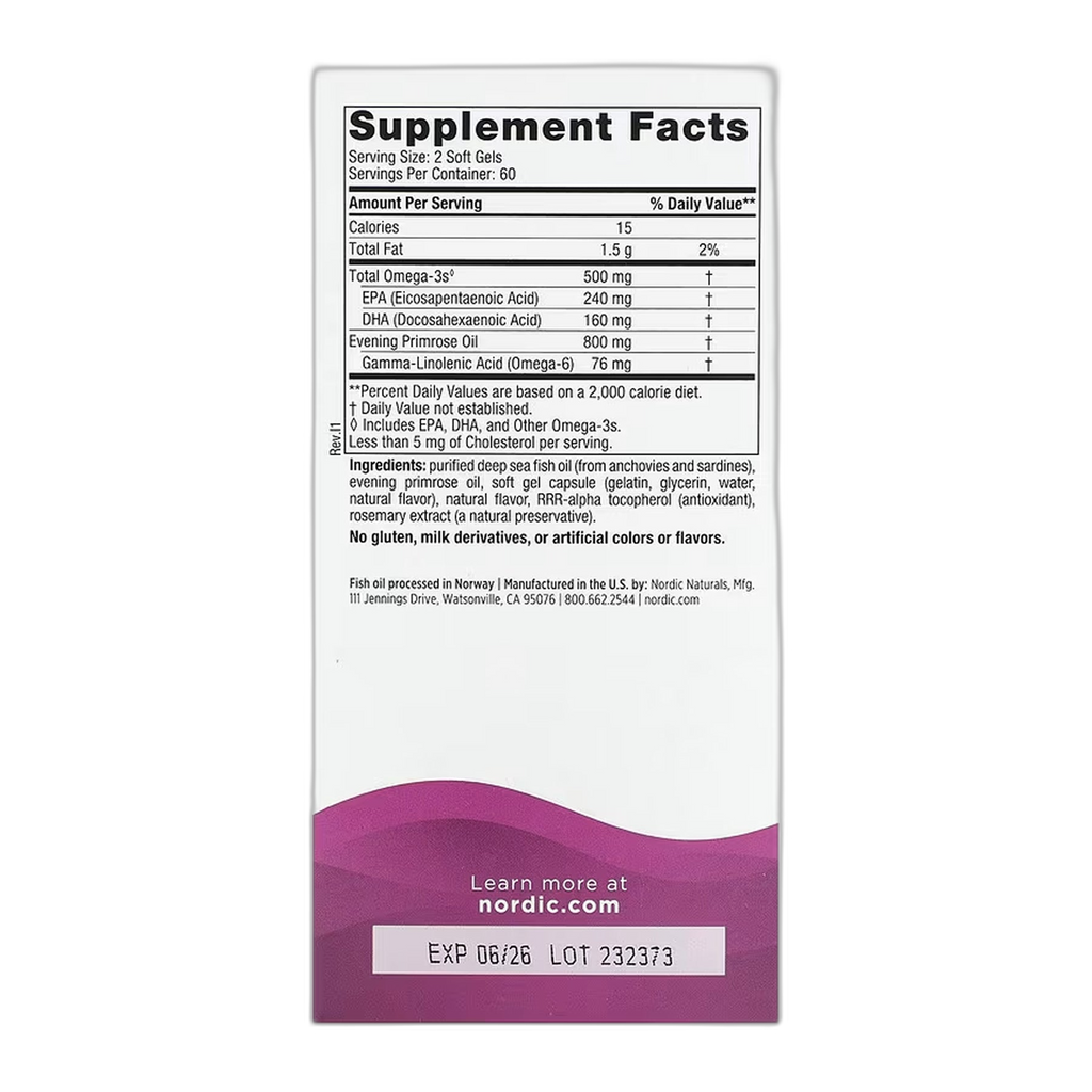 Omega Woman - 120 капсул - Nordic Naturals