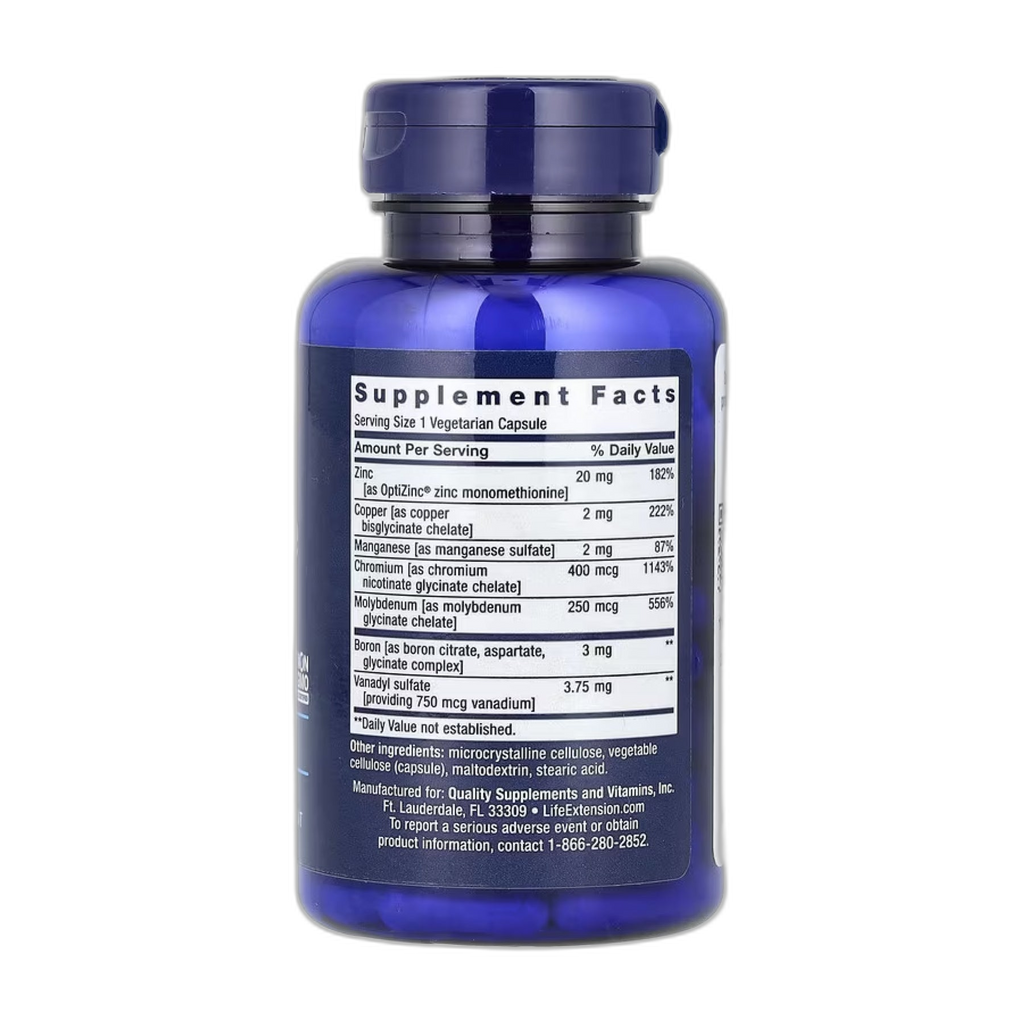 Only Trace Minerals - 90 капсул - Life Extension — фото 2