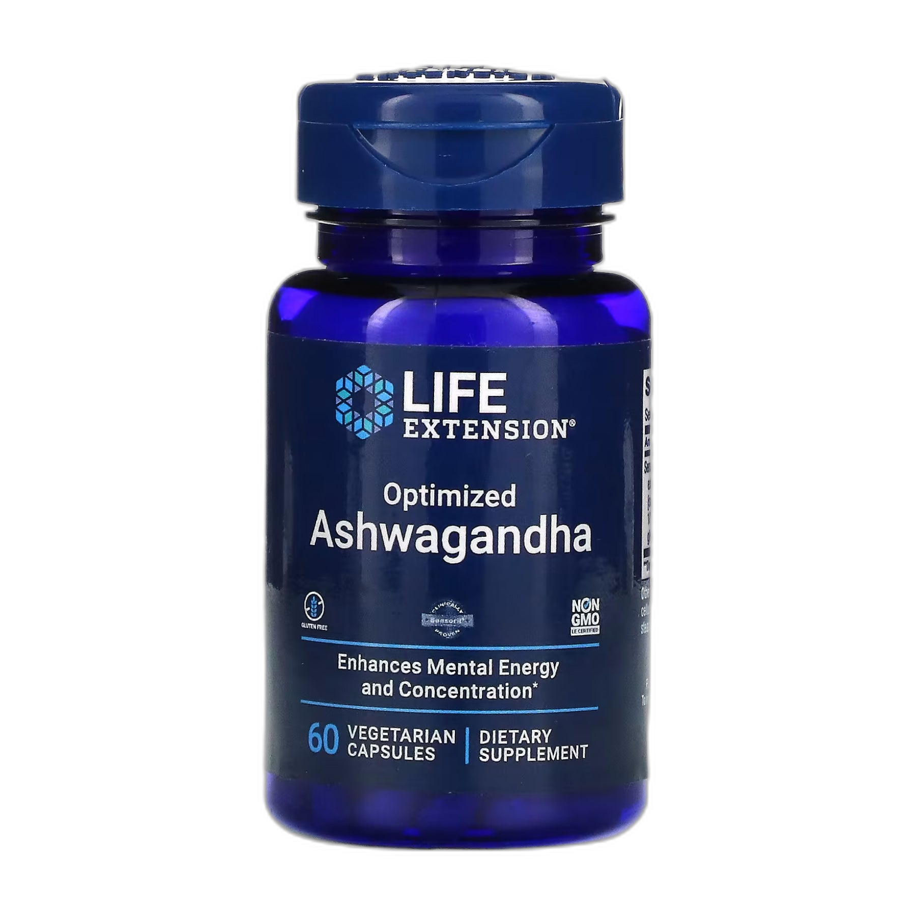 Optimized Ашваганда - 60 капсул - Life Extension