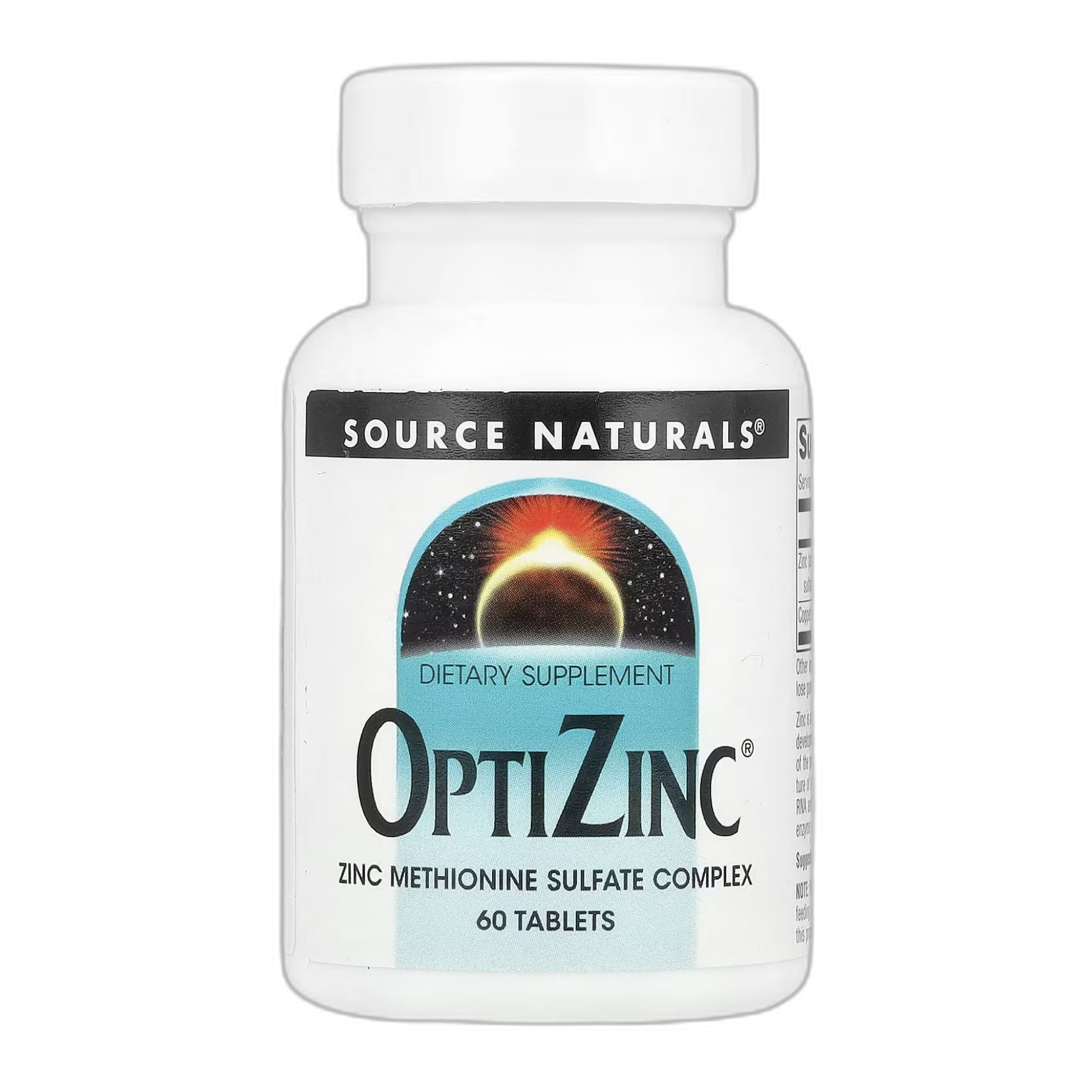OptiZinc® - 60 таблеток - Source Naturals