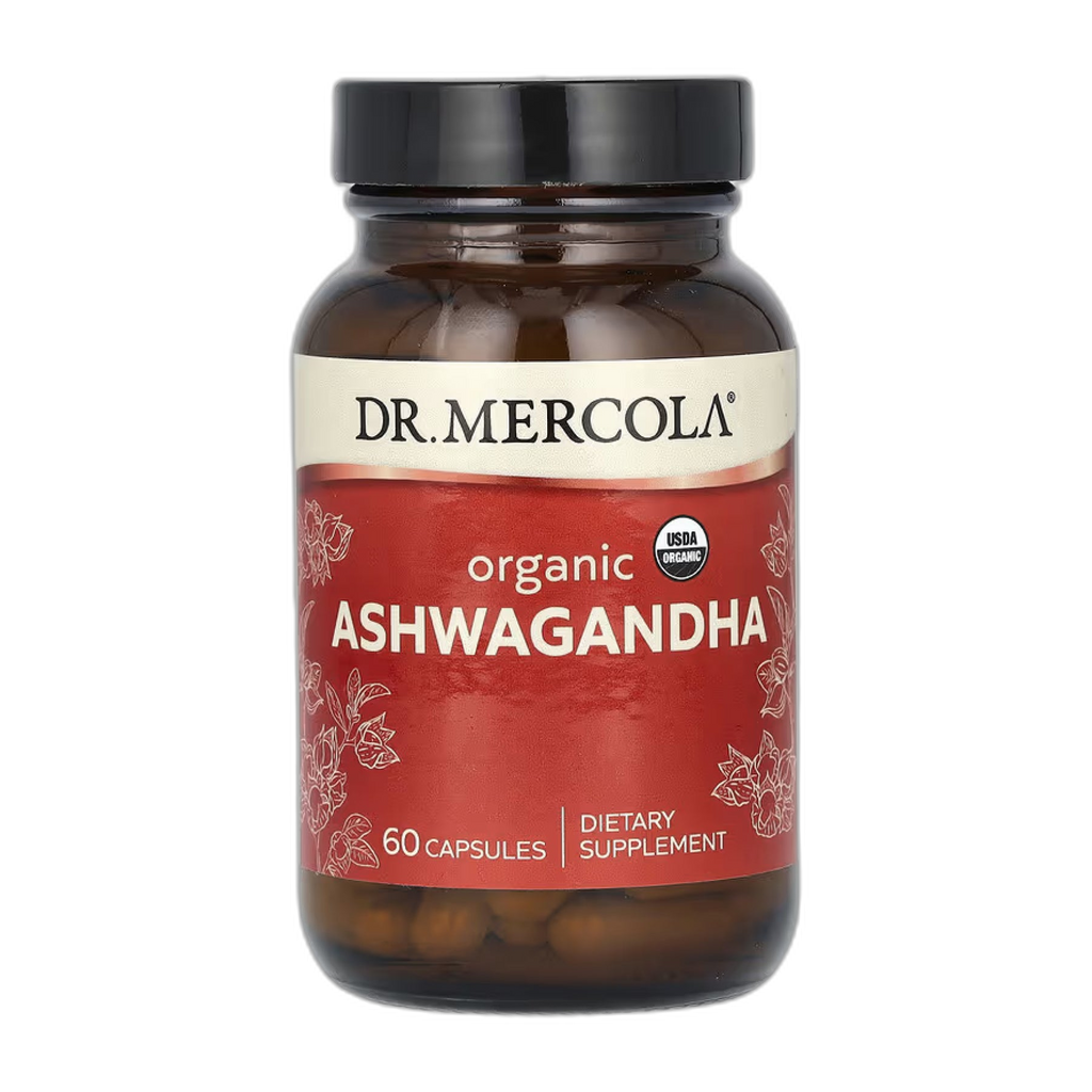Органічний Ашваганда - 60 капсул - Dr. Mercola