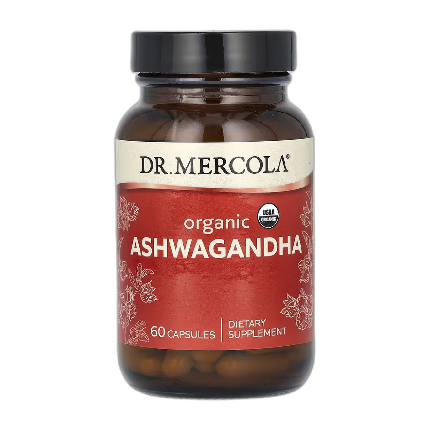 Органічний Ашваганда - 60 капсул - Dr. Mercola