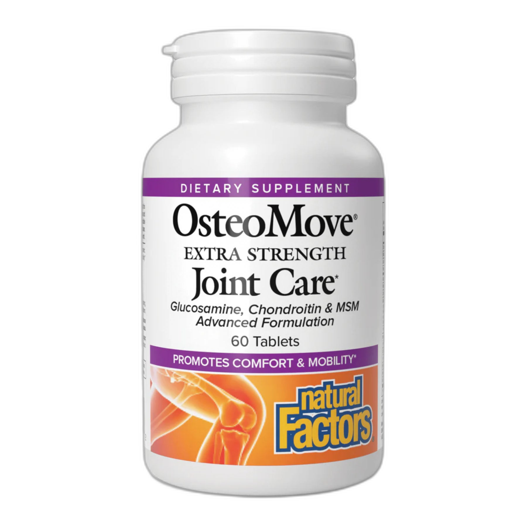 OsteoMove® Посилена дія Joint Care - 60 таблеток - Natural Factors