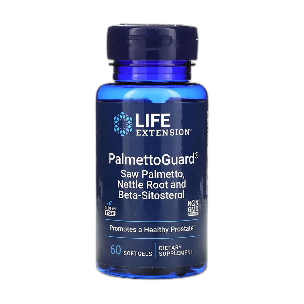 PalmettoGuard® Со пальметто/Nettle Root Формула з Beta-Sitosterol - 60 капсул - Life Extension