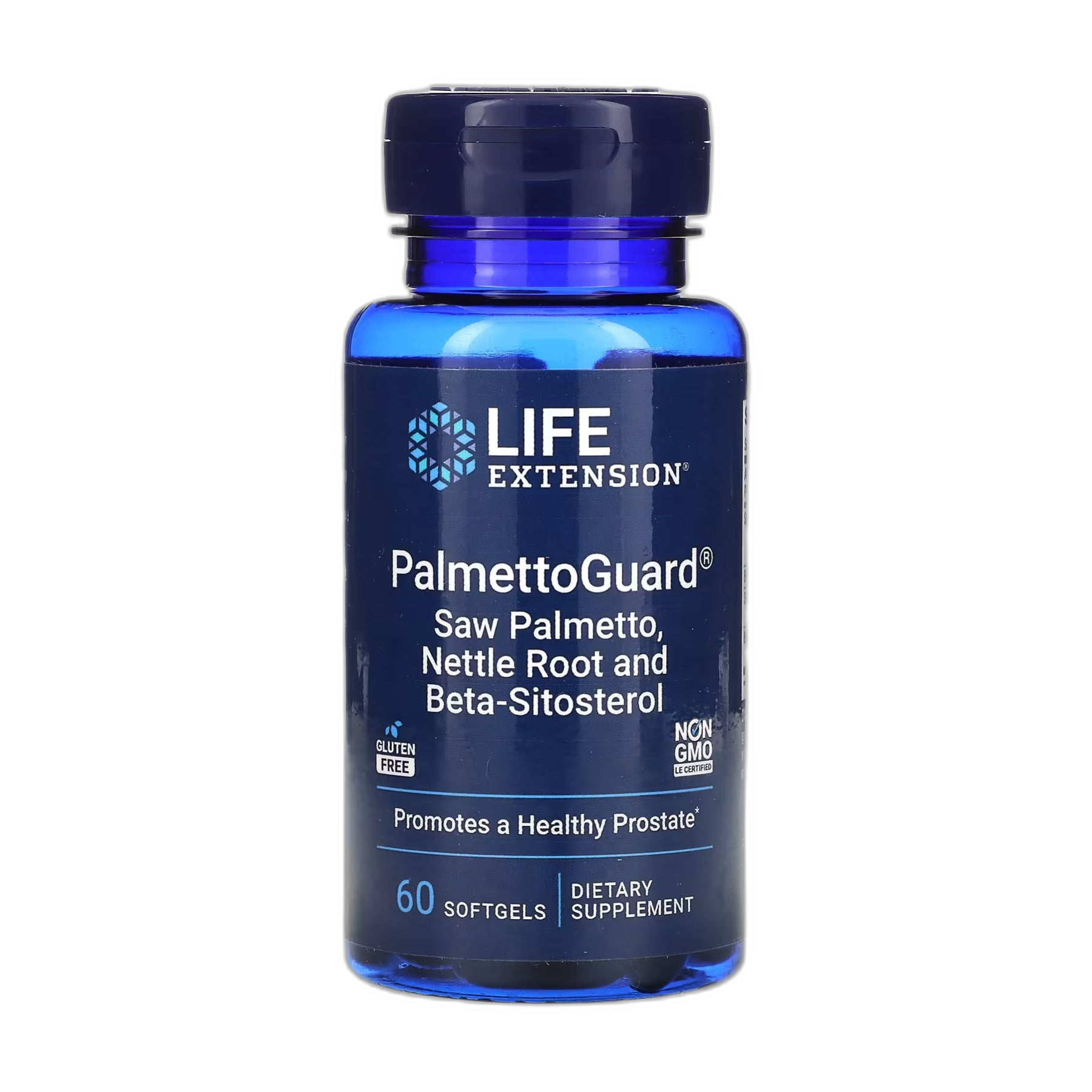 PalmettoGuard® Со пальметто/Nettle Root Формула з Beta-Sitosterol - 60 капсул - Life Extension