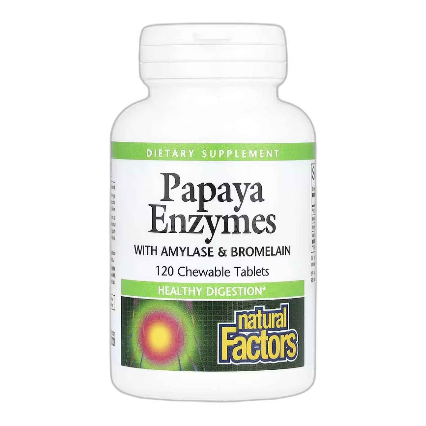 Papaya Enzymes - 120 таблеток - Natural Factors
