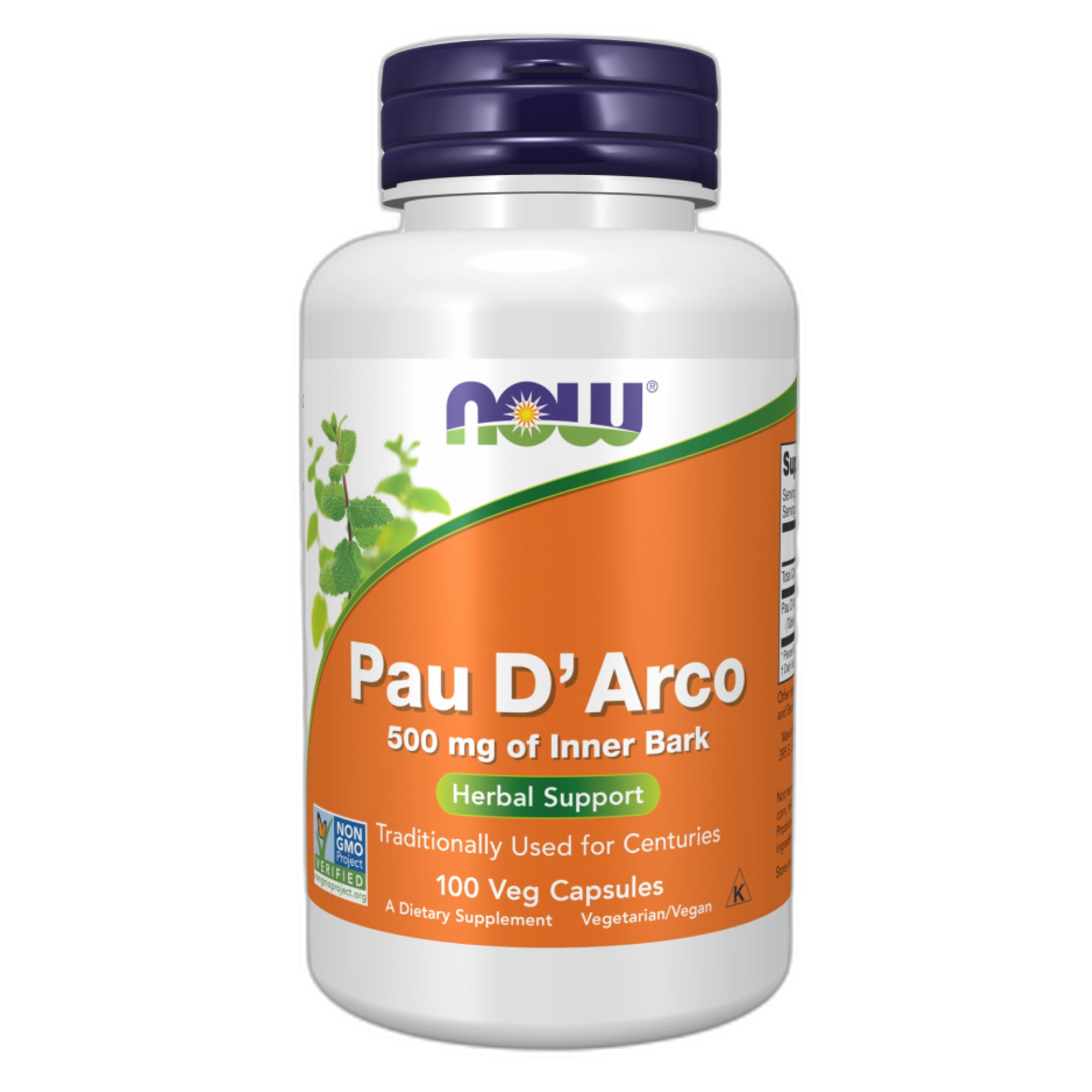 Пау D' Арко 500 мг - 100 капсул - Now Foods