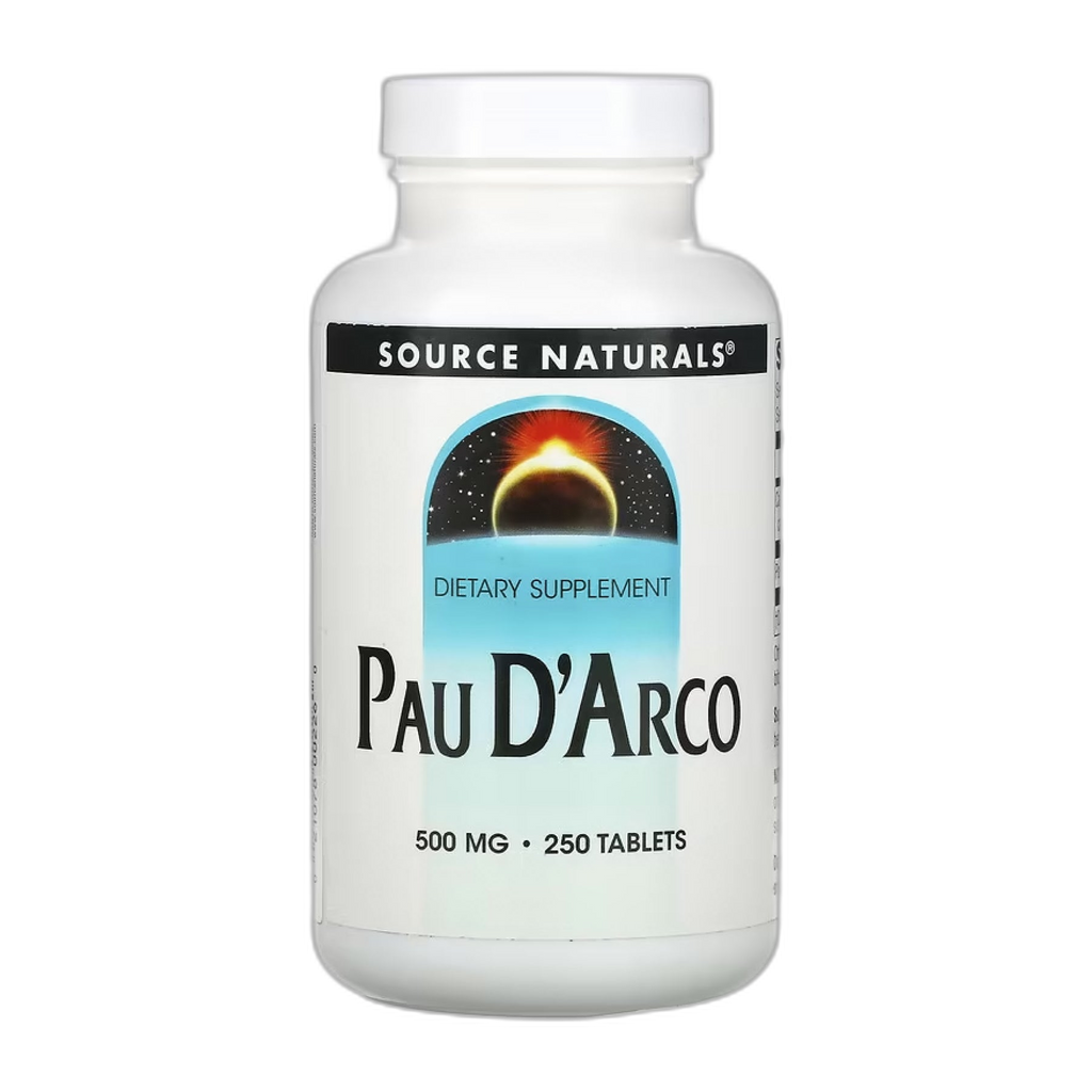 Пау д'арко 500 мг - 250 таблеток - Source Naturals