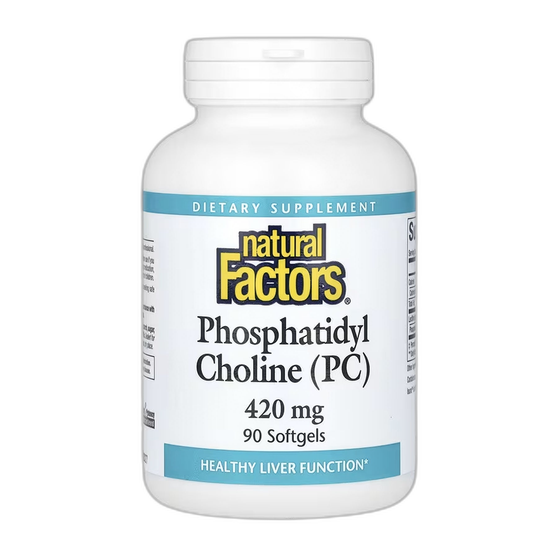 Phosphatidyl Холін (PC) 420 мг - 90 капсул - Natural Factors