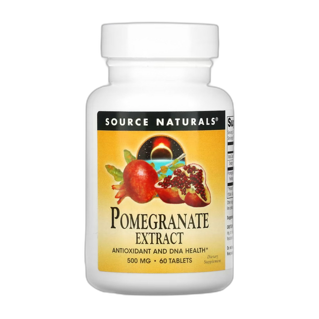 Гранат екстракт 500 мг - 60 таблеток - Source Naturals